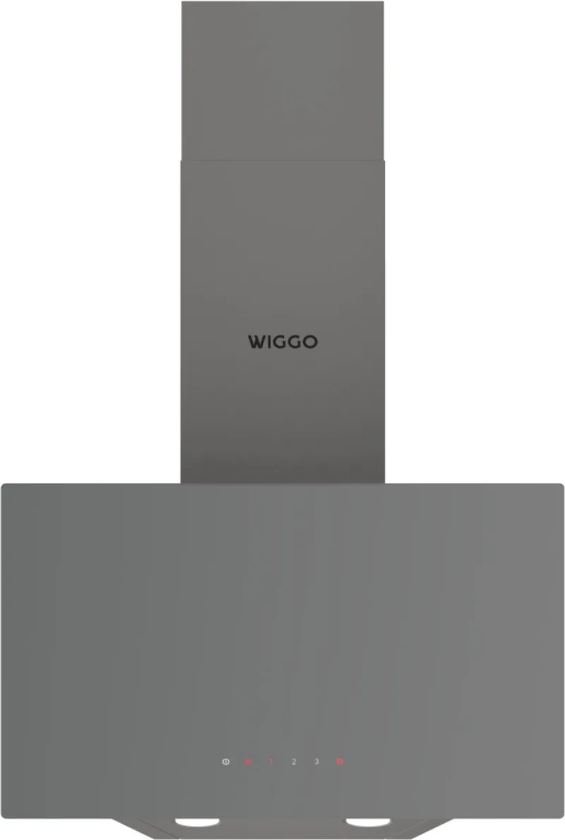 WE-A531G(G) – Schuine Afzuigkap – 50 cm – Glas – Energieklasse A – Touch Control – ECO+ Design – 5 Jaar Garantie by Wiggo in Grey – product photo