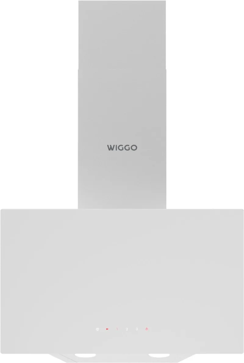 WE-A531G(W) – Schuine Afzuigkap – 50 cm – Glas – Energieklasse A – Touch Control – ECO+ Design – 5 Jaar Garantie van Wiggo in Wit – productfoto