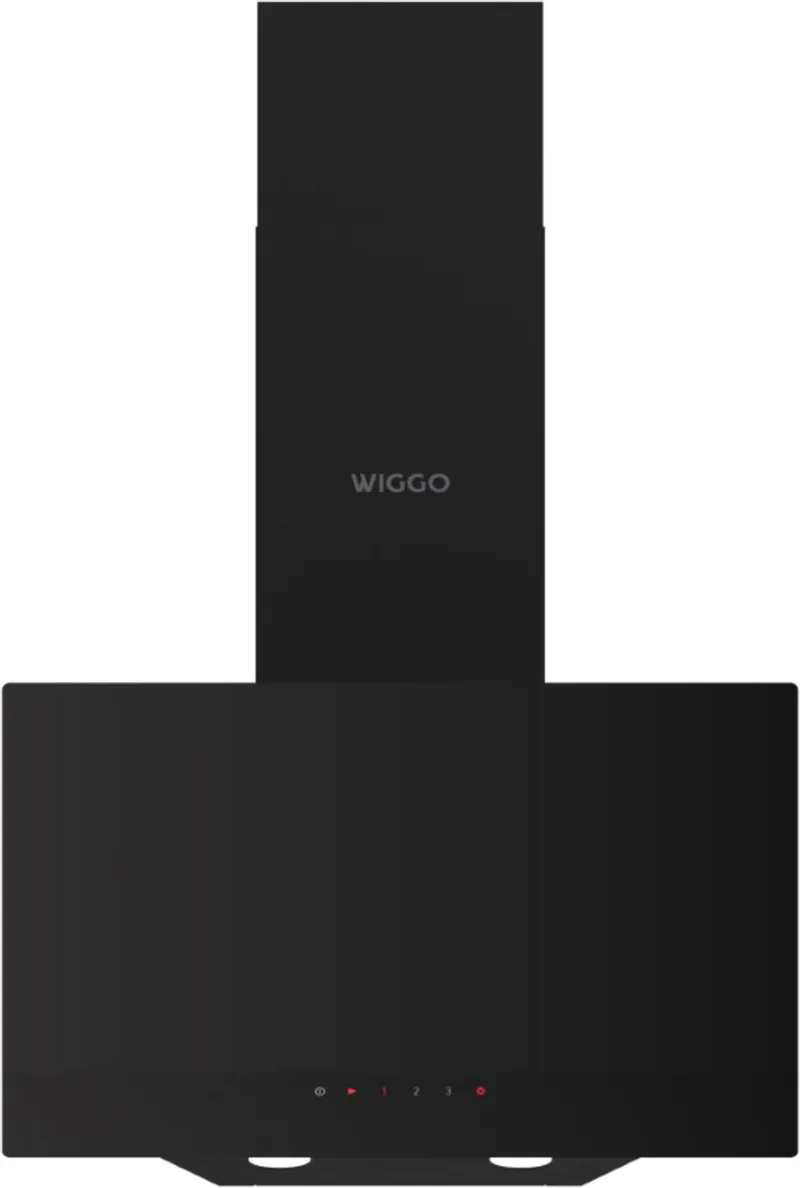 WE-A532G(B) Schuine Afzuigkap - 50 cm van Wiggo in Zwart – productfoto
