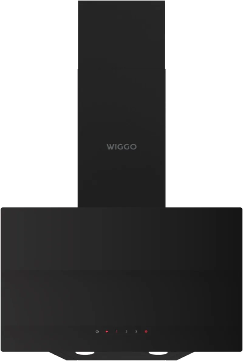 WE-A533G(B) Schuine Afzuigkap - 50 cm van Wiggo in Zwart – productfoto