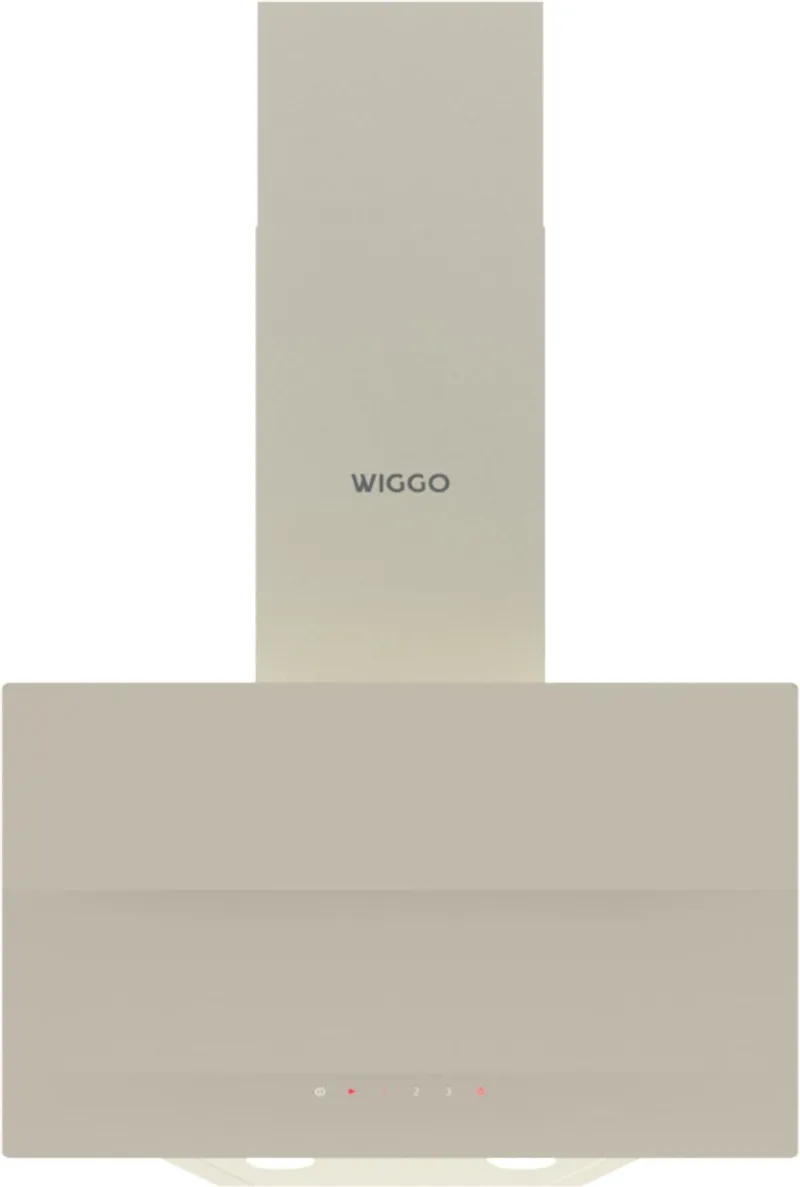 WE-A533G(C) Schuine Afzuigkap – 50 cm – Energieklasse A+ de Wiggo en Crème – photo produit
