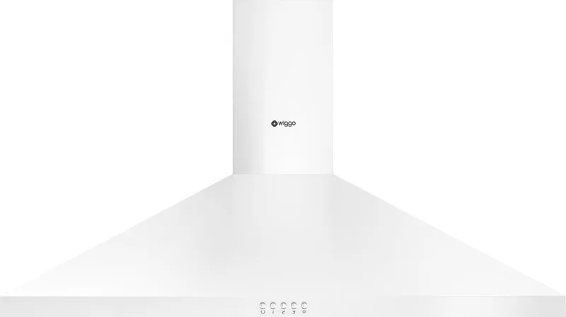 WE-E943R(WW) - Wandschouw Afzuigkap - 90 cm by Wiggo in White – product photo